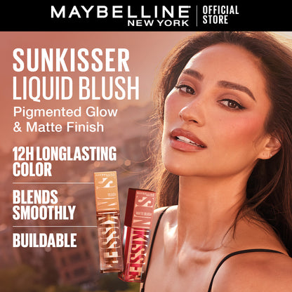 Maybelline New York, Sunkisser Liquid Glow Blush With Vitamin E