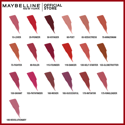 Maybelline New York Super Stay Matte Ink® Bold Long-Lasting Liquid Lipstick 