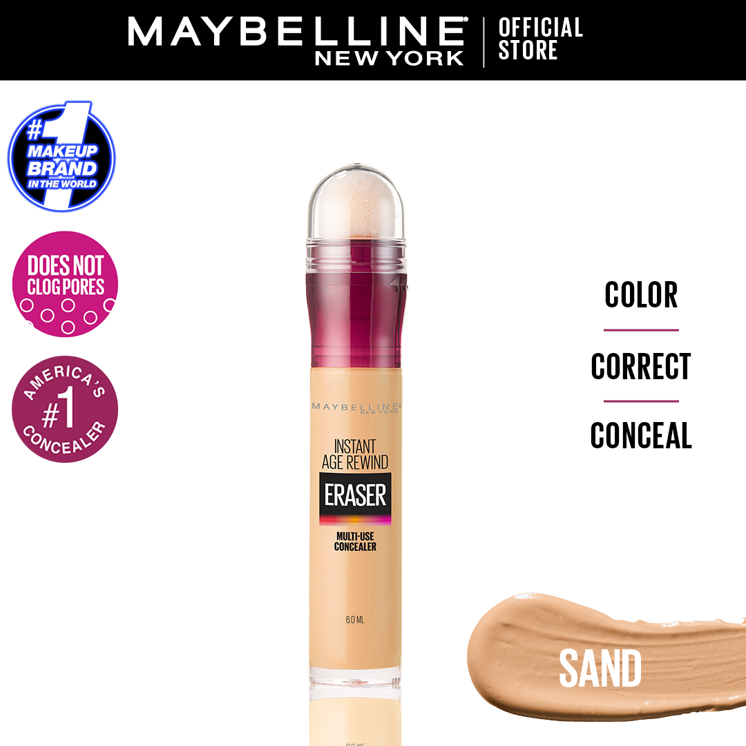 Maybelline New York Instant Age Rewind Eraser Concealer - 122 Sand