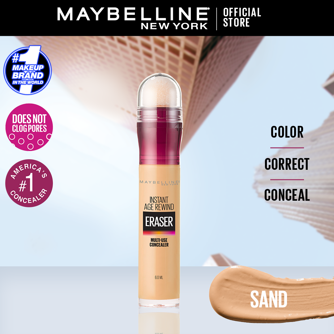 Maybelline New York Instant Age Rewind Eraser Concealer - 122 Sand