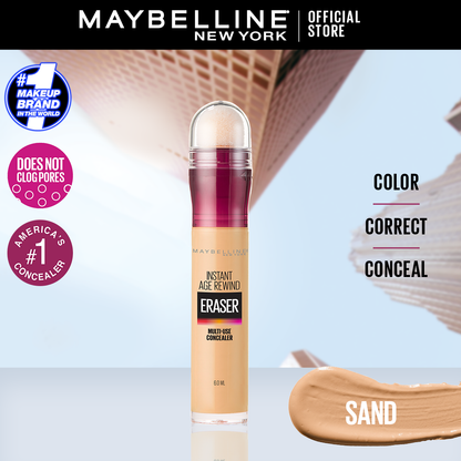 Maybelline New York Instant Age Rewind Eraser Concealer - 122 Sand