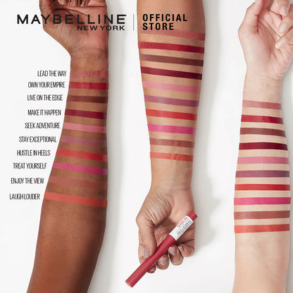 Maybelline New York Superstay Ink Lip Crayon with lasting ink technology