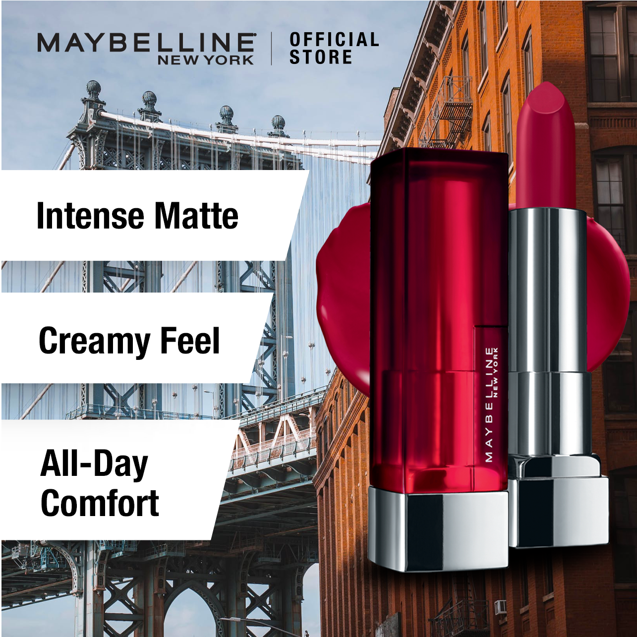 Maybelline New York Color Sensational® The Mattes Matte Finish Lipstick