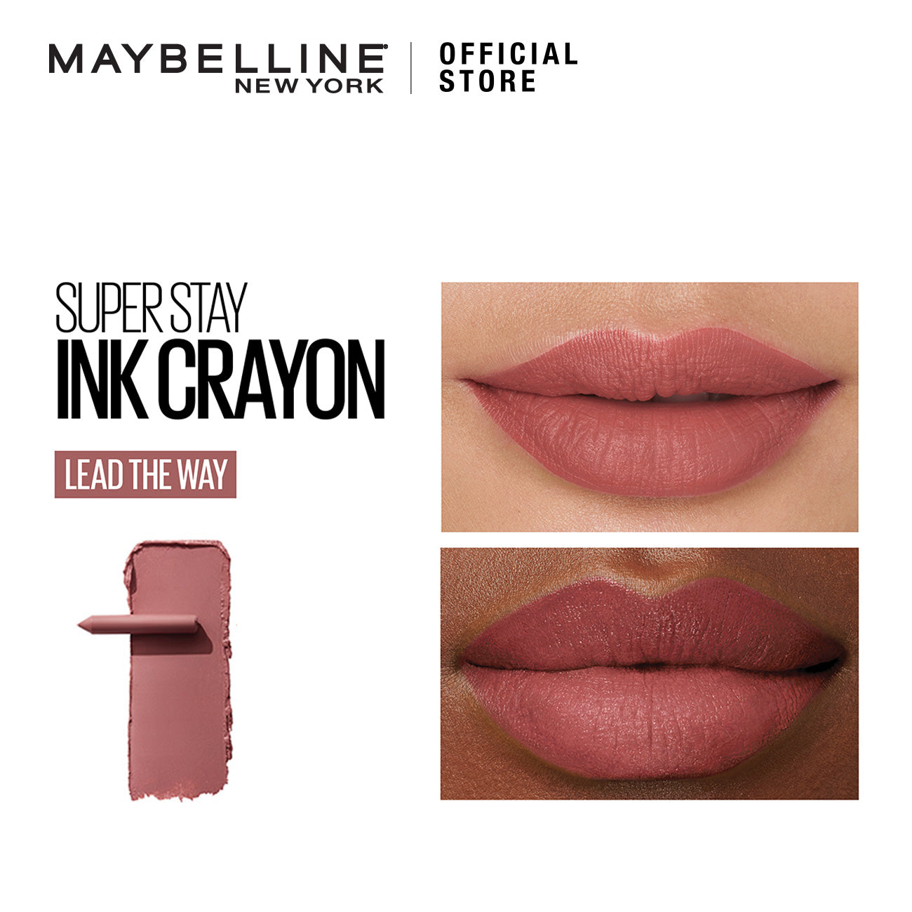 Maybelline New York Superstay Ink Lip Crayon with lasting ink technology
