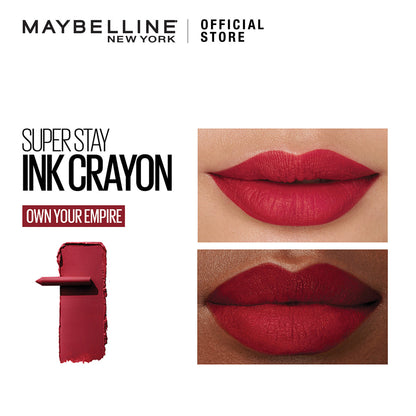 Maybelline New York Superstay Ink Lip Crayon with lasting ink technology