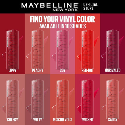 Maybelline's Superstay Vinyl Ink, 16-Hour No-Budge Liquid Lipcolor