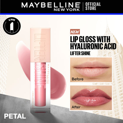  Maybelline New York Lifter Shine® Hydrating Lip Gloss With Hyaluronic Acid