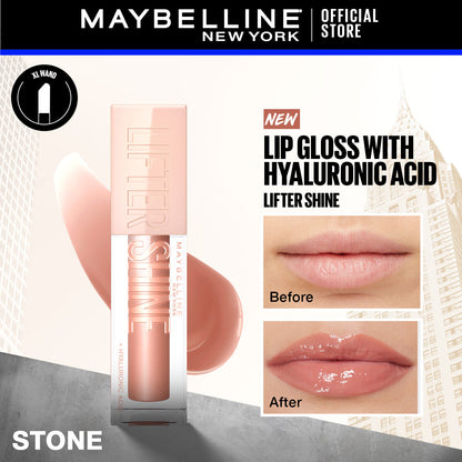  Maybelline New York Lifter Shine® Hydrating Lip Gloss With Hyaluronic Acid