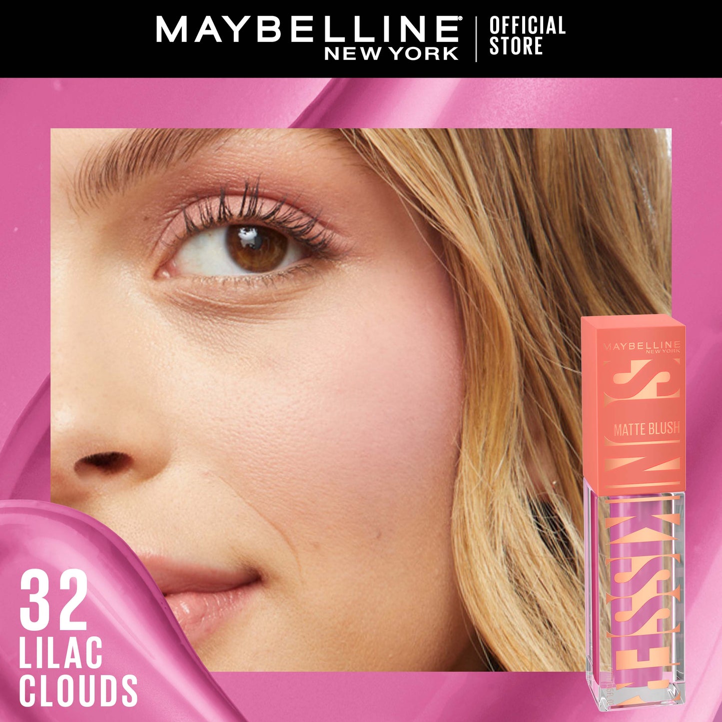 Maybelline New York, Sunkisser Liquid Glow Blush With Vitamin E