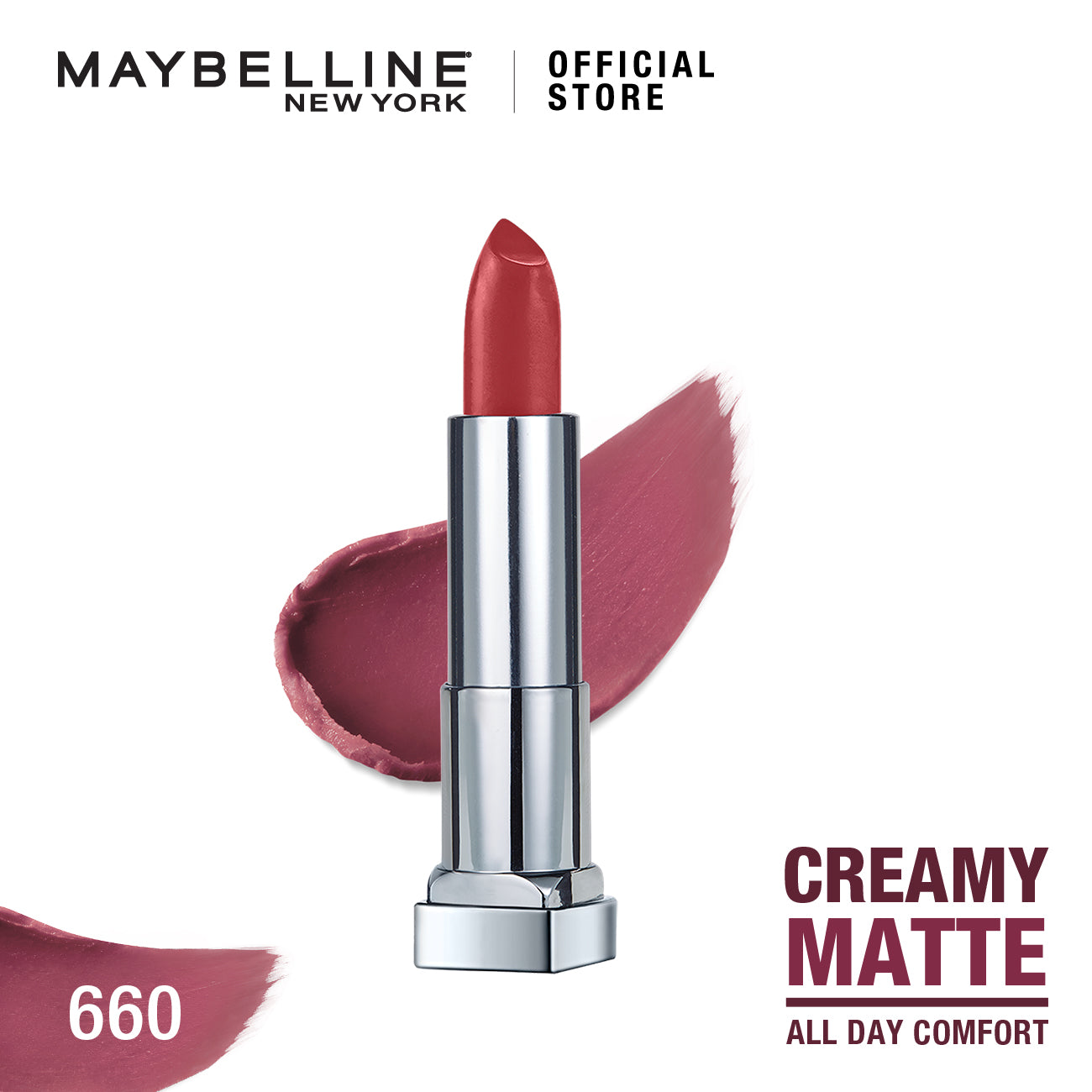 Maybelline New York Color Sensational® The Mattes Matte Finish Lipstick