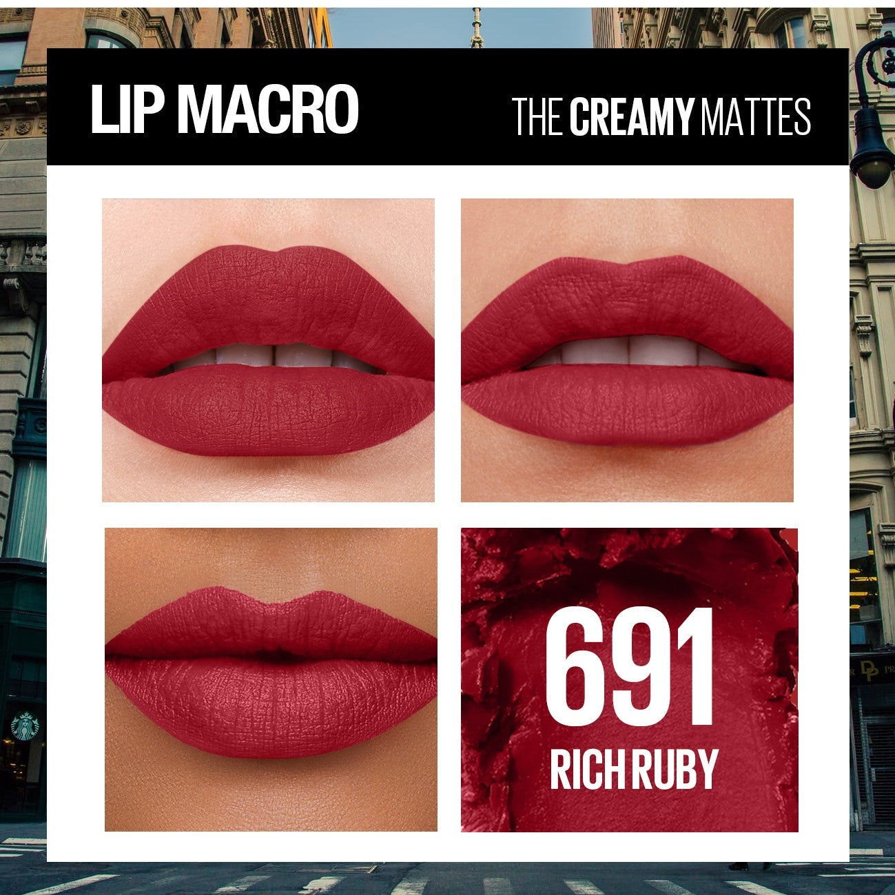 Maybelline New York Color Sensational® The Mattes Matte Finish Lipstick