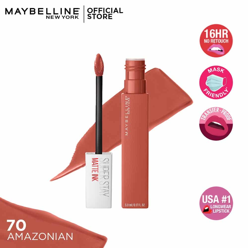 Maybelline New York Super Stay Matte Ink® Bold Long-Lasting Liquid Lipstick 