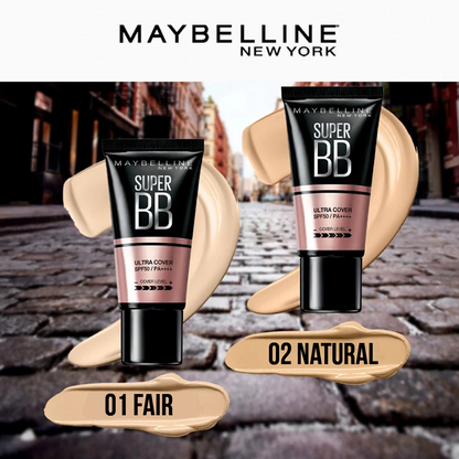 Maybelline New York Super BB Ultra Cover BB Cream SPF 50