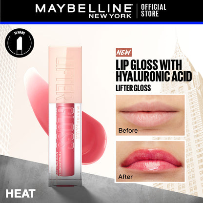  Maybelline New York Lifter Shine® Hydrating Lip Gloss With Hyaluronic Acid